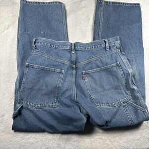 Vintage Levis Carpenter Jeans Mens 34x34 Denim Utility Workwear 90s Hong Kong